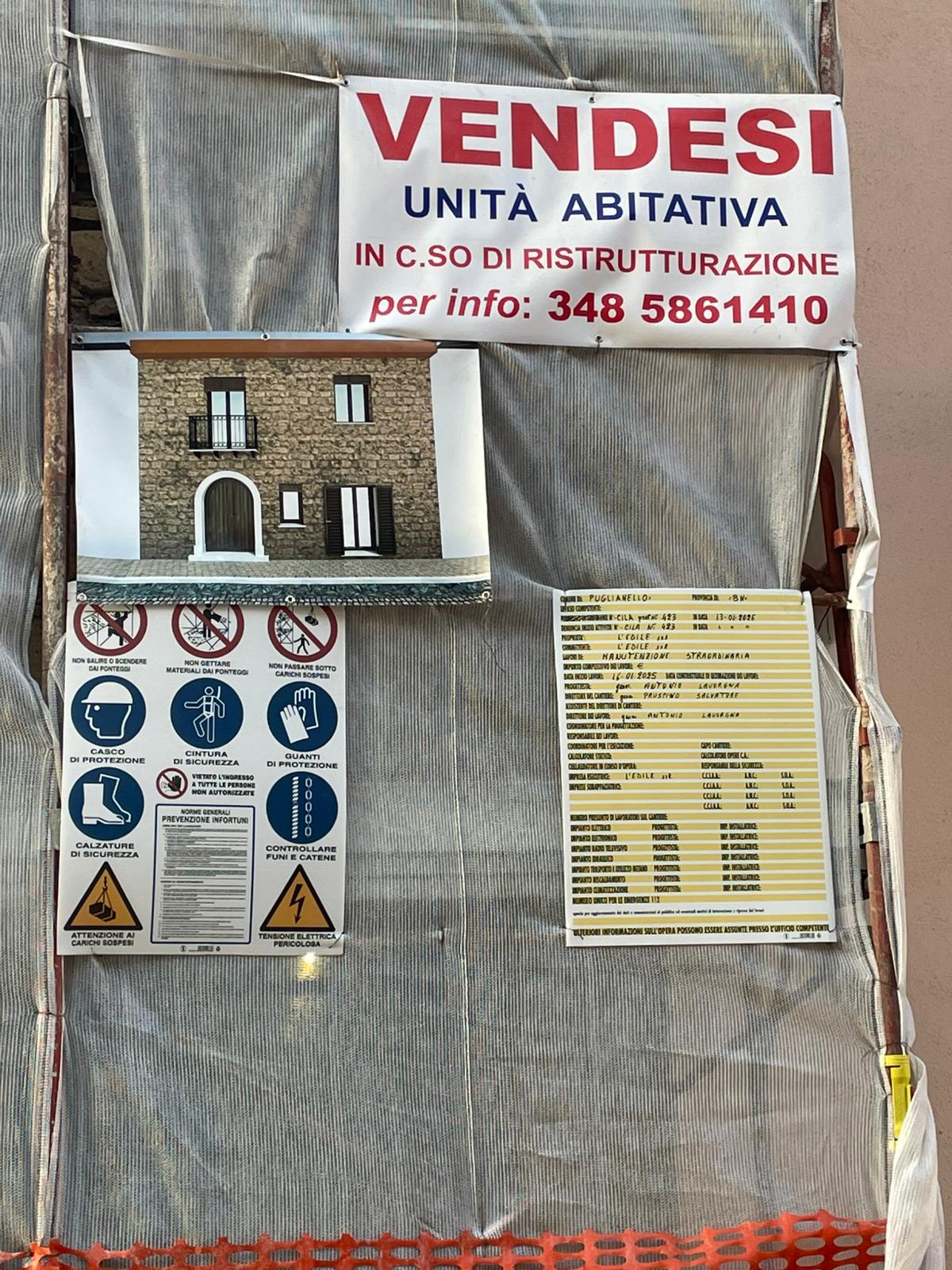 Unità Abitativa in corso di Ristrutturazione